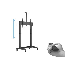 Мобільна стійка Multibrackets M Motorized Public Floorstand Dual Pillar 180 HD моторизована