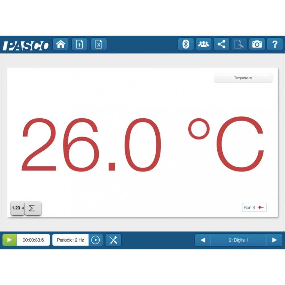 Бездротовий цифровий датчик температури PASCO PS-3201