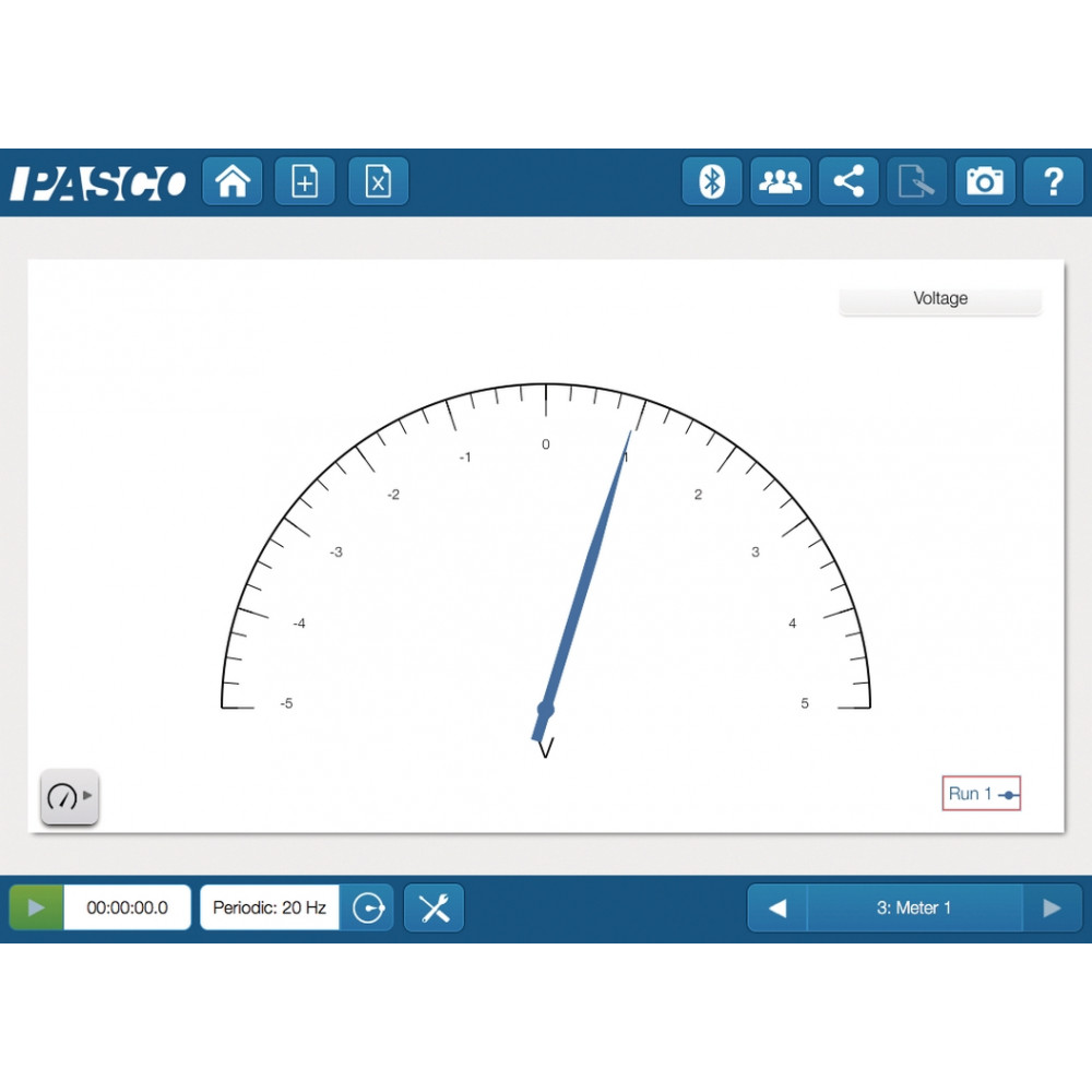 Бездротовий цифровий датчик напруги PASCO PS-3211