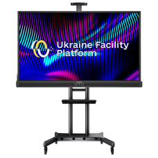 Інтерактивна панель Promethean ActivPanel Plus 10 Premium 65" OPS-A (8/64/Android) на стійці